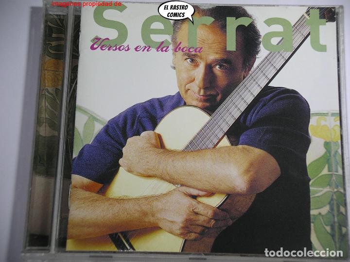 CDs de m&uacute;sica: Serrat, Versos en la boca, CD BMG, 2002, Joan Manuel - Foto 1