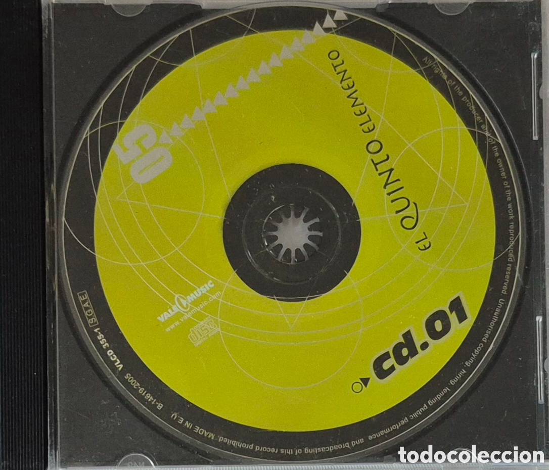 CDs de m&uacute;sica: CD - M&Aacute;XIMA FM COMPILATION 05 - EL QUINTO ELEMENTO - Foto 1