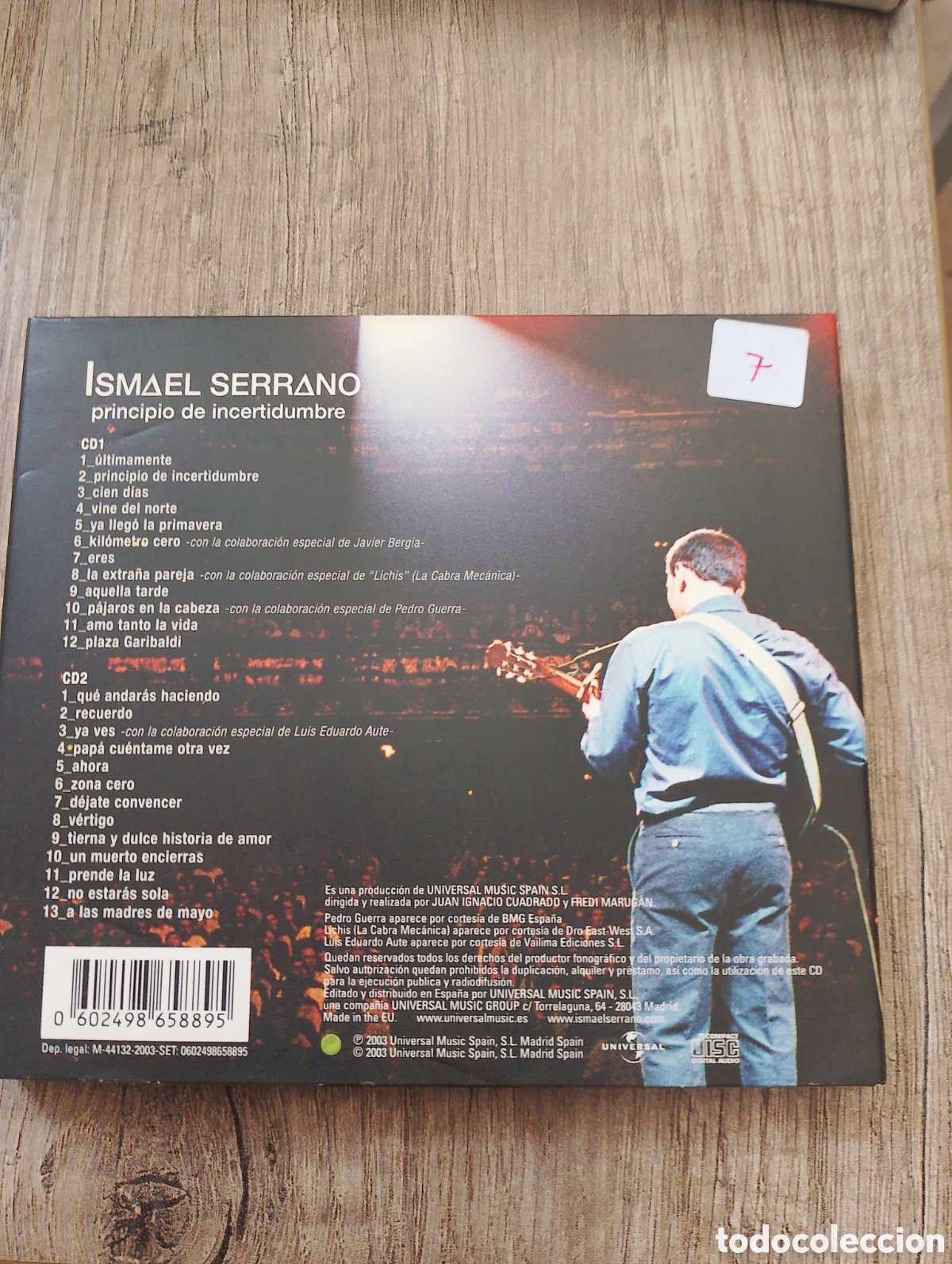 CDs de m&uacute;sica: CD Musica Ismael Serrano - Foto 3