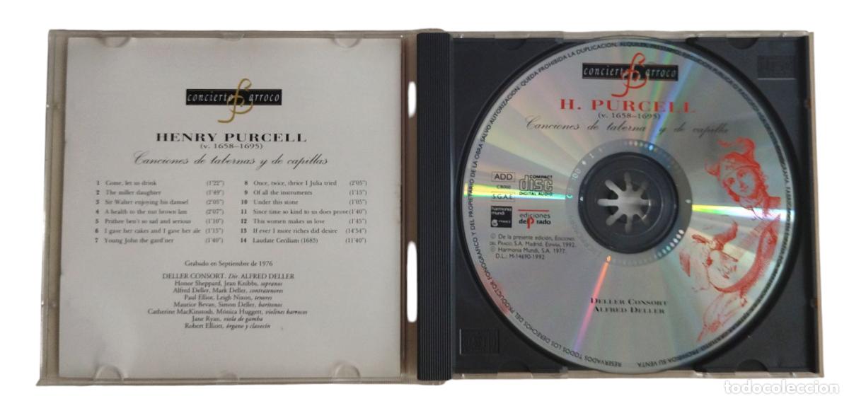 CDs de m&uacute;sica: CD CONCIERTO BARROCO / H. PURCELL - Foto 2