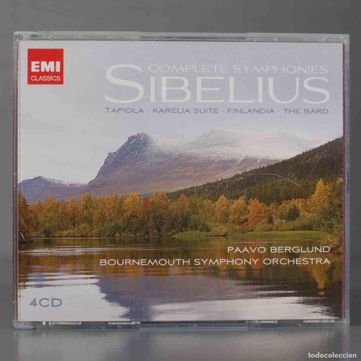 CDs de M&uacute;sica: CD. Complete Symphonies / Tapiola / Karelia Suite / Finlandia / The Bard. Sibelius, Paavo Berglund