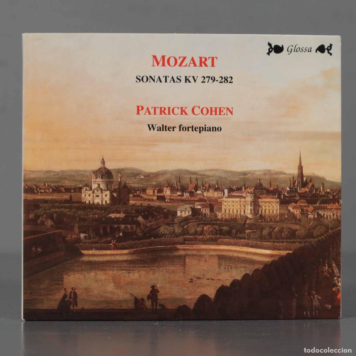 CDs de m&uacute;sica: CD. Mozart, Patrick Cohen &ndash; Sonatas KV 279-282 - Foto 1