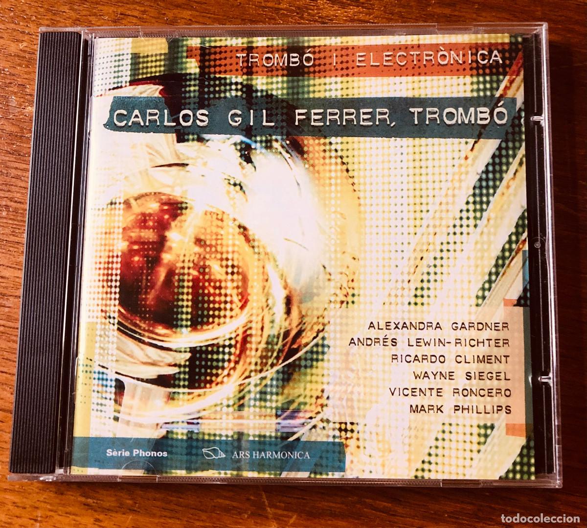 CDs de m&uacute;sica: CD Carlos Gil Ferrer - Obras para Tromb&oacute;n y electronica - Foto 1