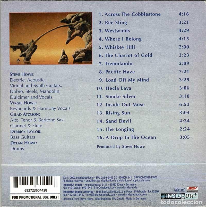 CDs de m&uacute;sica: Steve Howes Remedy - Elements. CD Promo - Foto 2