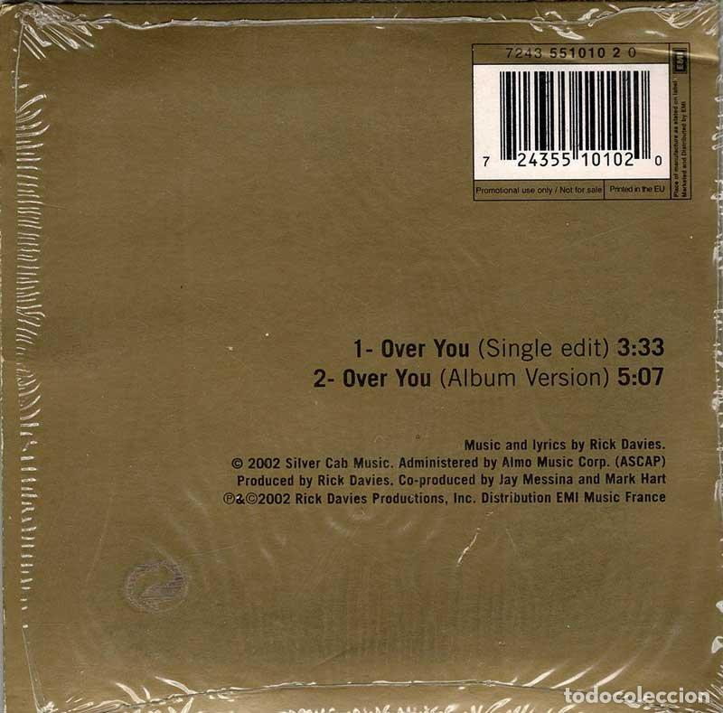 CDs de m&uacute;sica: Supertramp - Over You. CD Single Promo - Foto 2