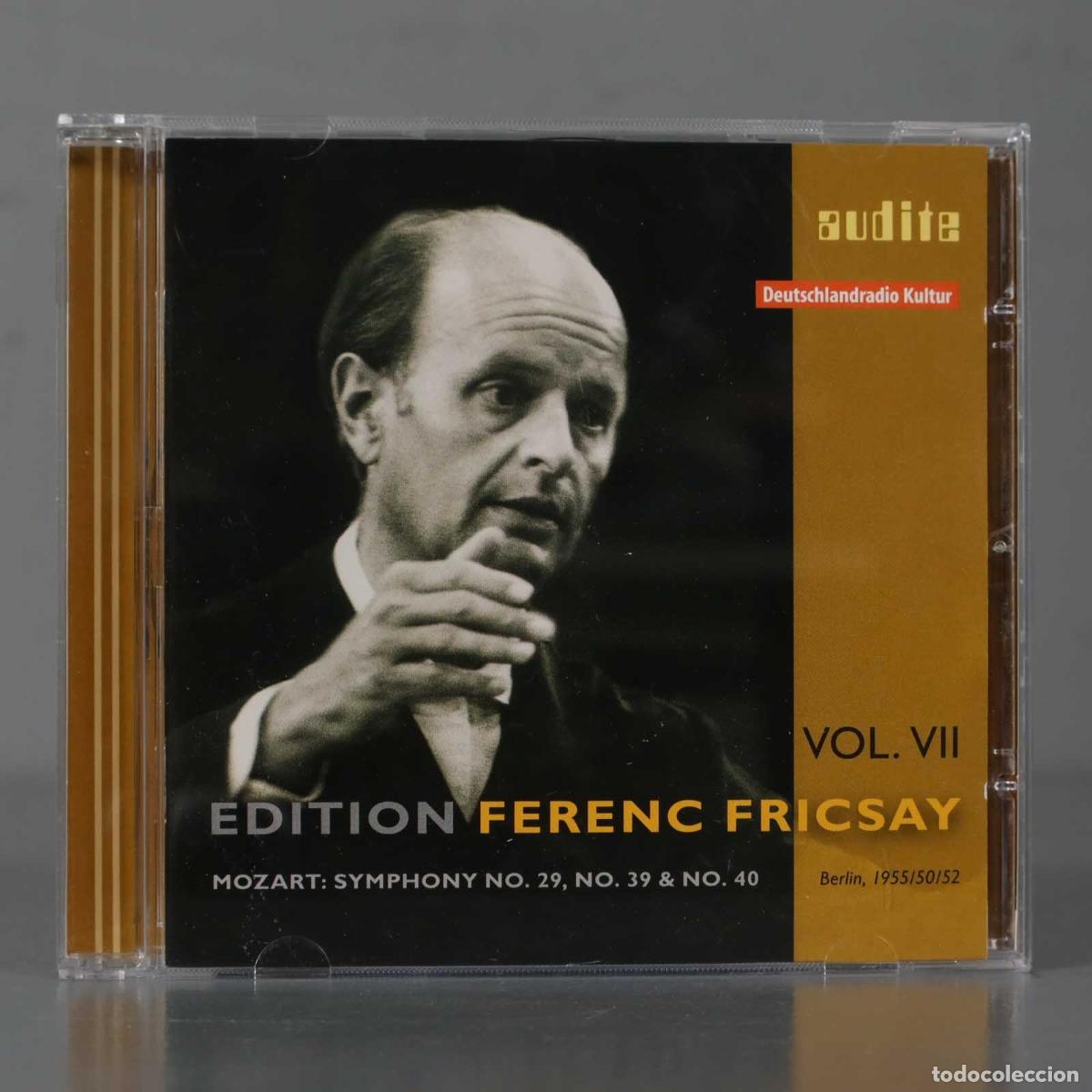 CDs de M&uacute;sica: CD. FERENC FRICSAY Mozart Symphony No 29 39 40 Vol 7