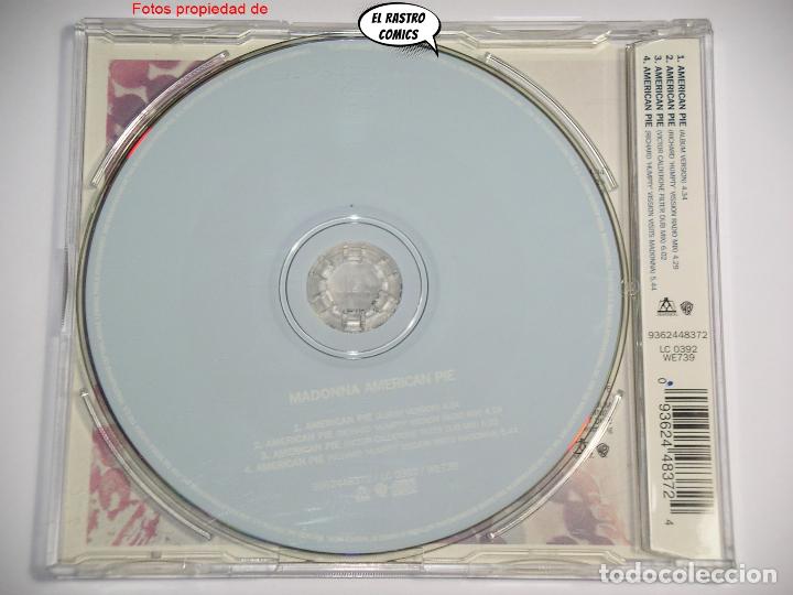CDs de m&uacute;sica: Madonna, American Pie, CD Single, 4 versiones, Warner, 2000 - Foto 2