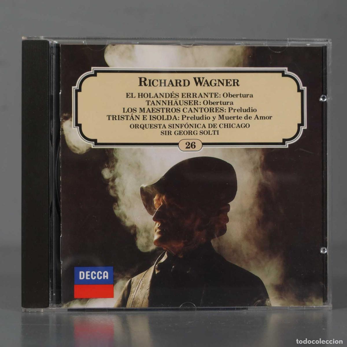 CDs de M&uacute;sica: CD. RICHARD WAGNER EL HOLAND&Eacute;S ERRANTE: Obertura SOLTI