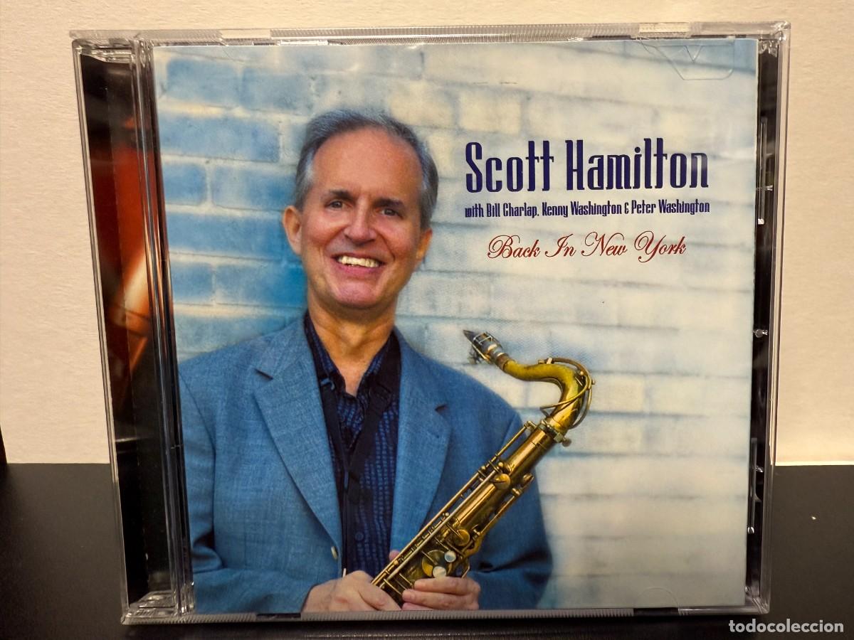 CDs de m&uacute;sica: Scott Hamilton - Back In New York (CD) - Foto 1