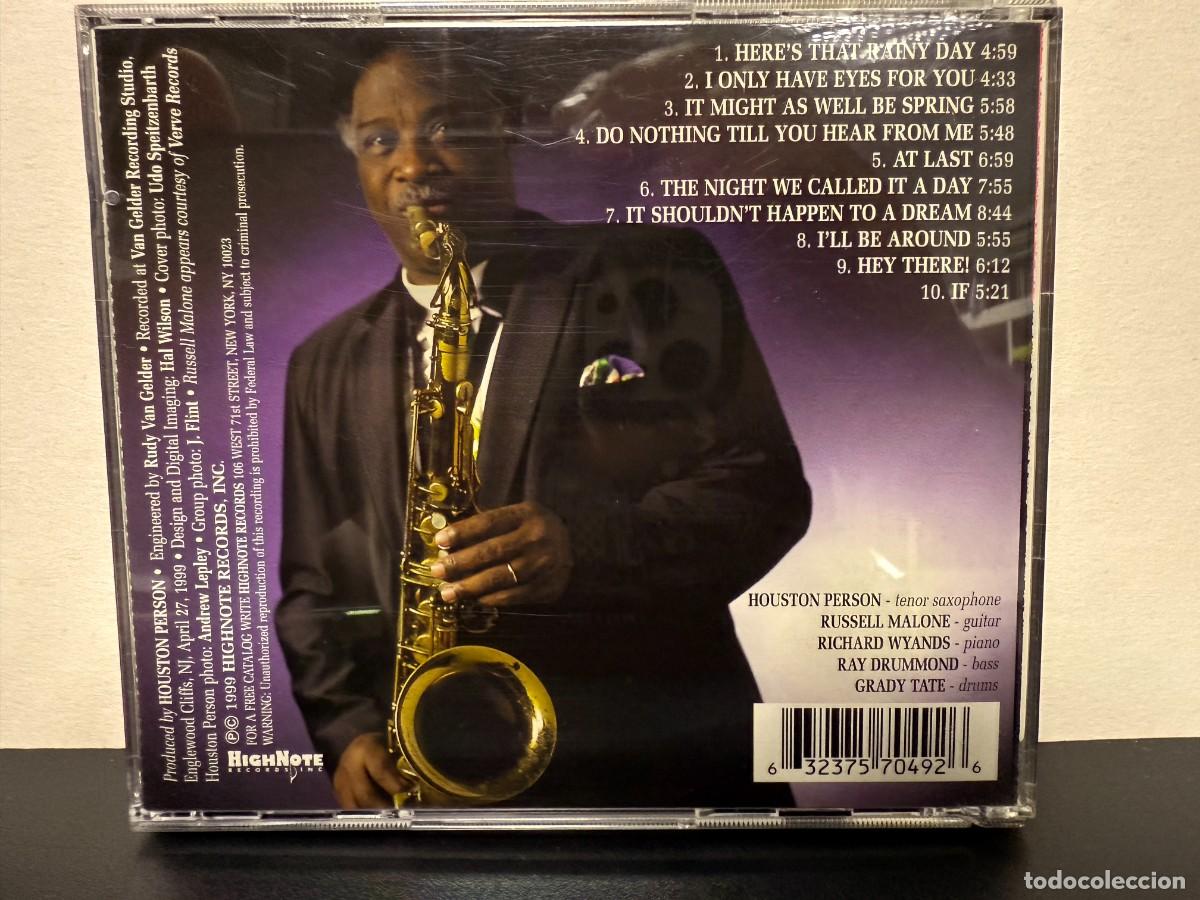 CDs de m&uacute;sica: Houston Person - Soft Lights (CD) - Foto 2