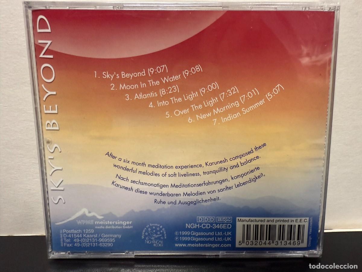 CDs de m&uacute;sica: Karunesh - Skys Beyond (CD) - Foto 2