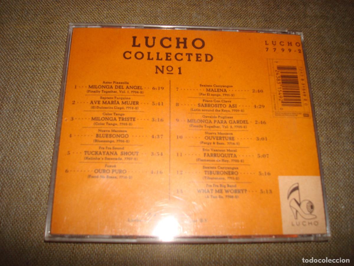 CDs de m&uacute;sica: LUCHO. LUCHO COLLECTED N&ordm; 1. CD. IMPECABLE(#) - Foto 2
