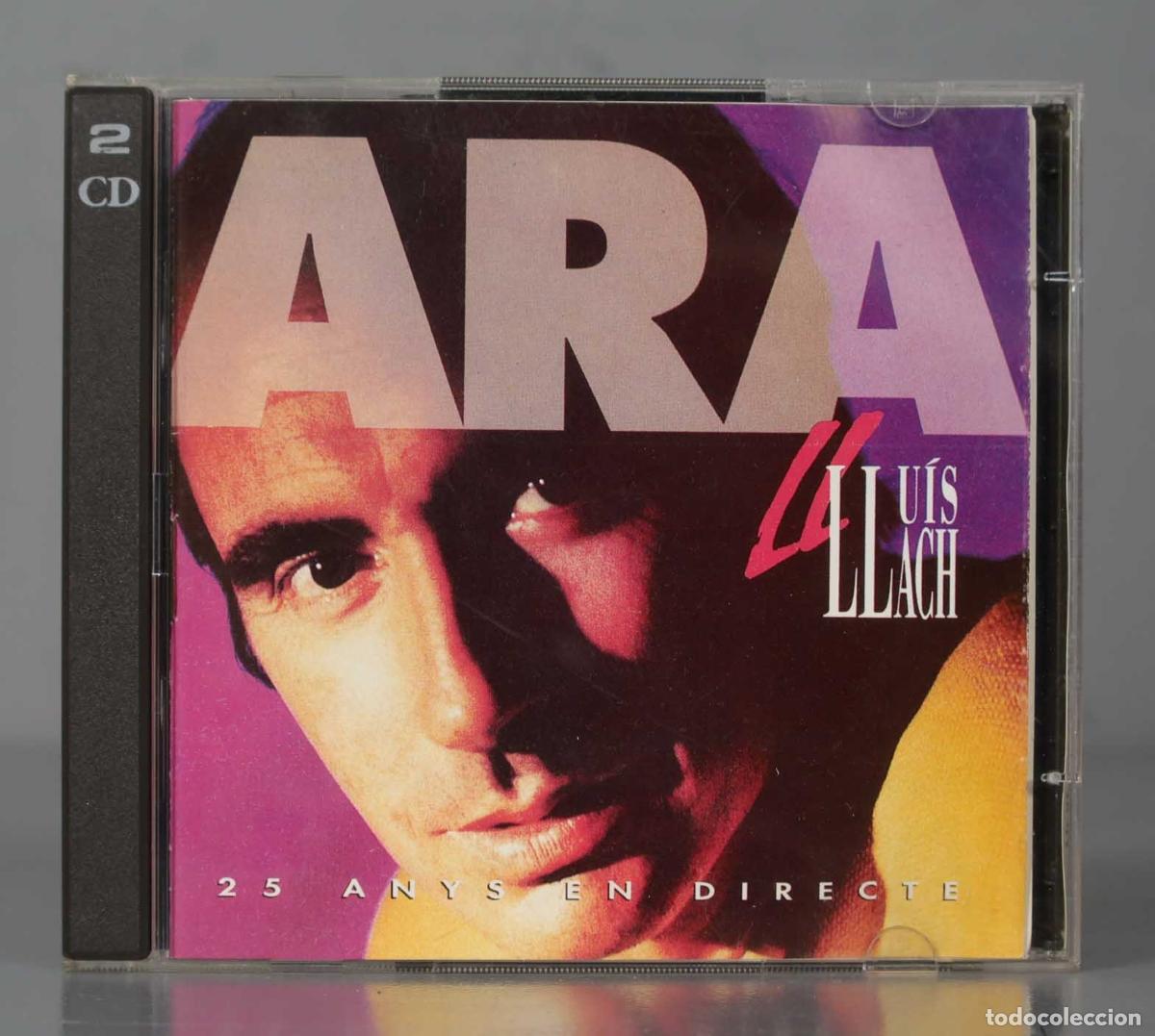 CDs de m&uacute;sica: CD. Lluis Llach &ndash; Ara: 25 Anys En Directe - Foto 1
