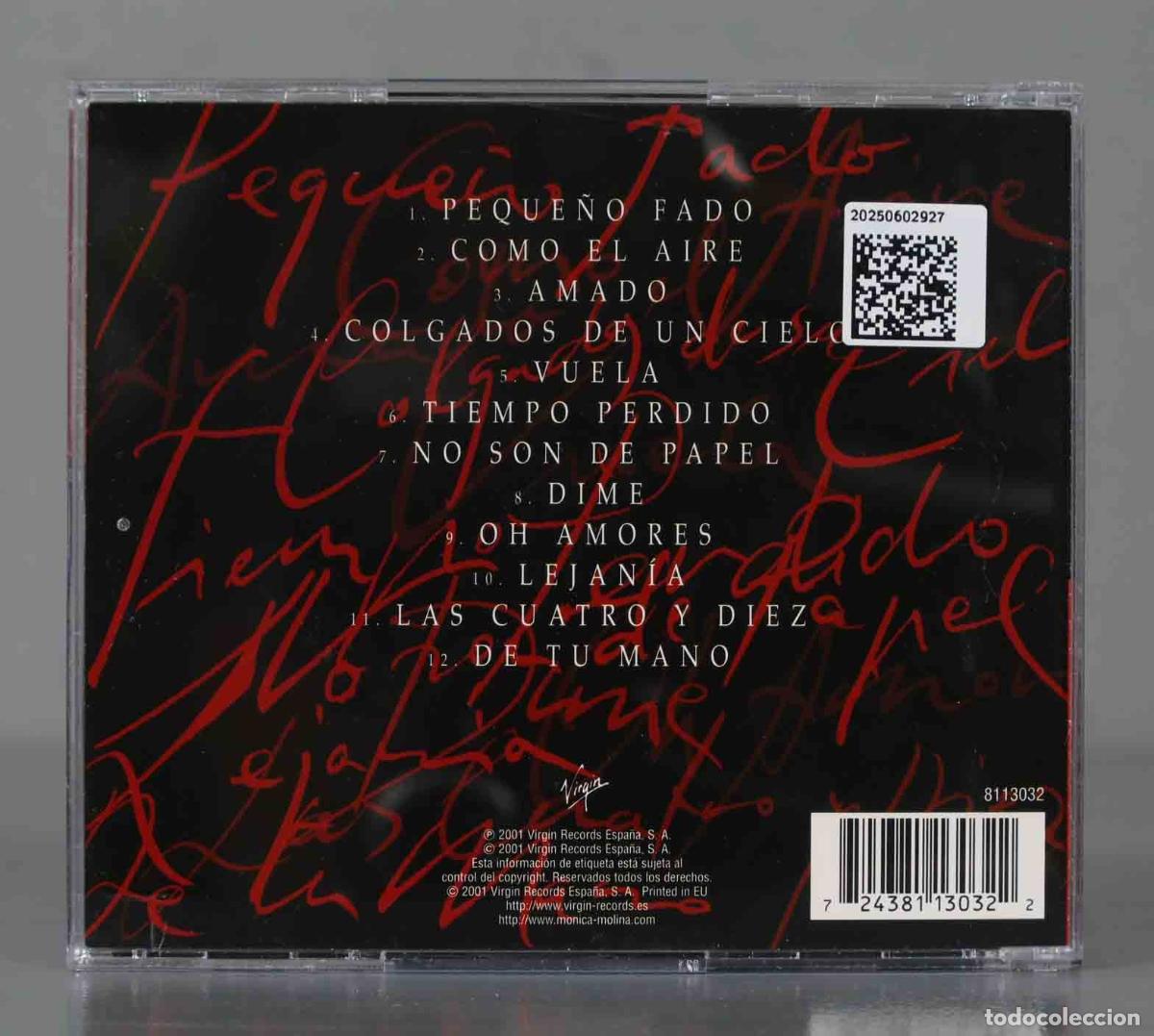 CDs de m&uacute;sica: CD. M&oacute;nica Molina &ndash; Vuela - Foto 2