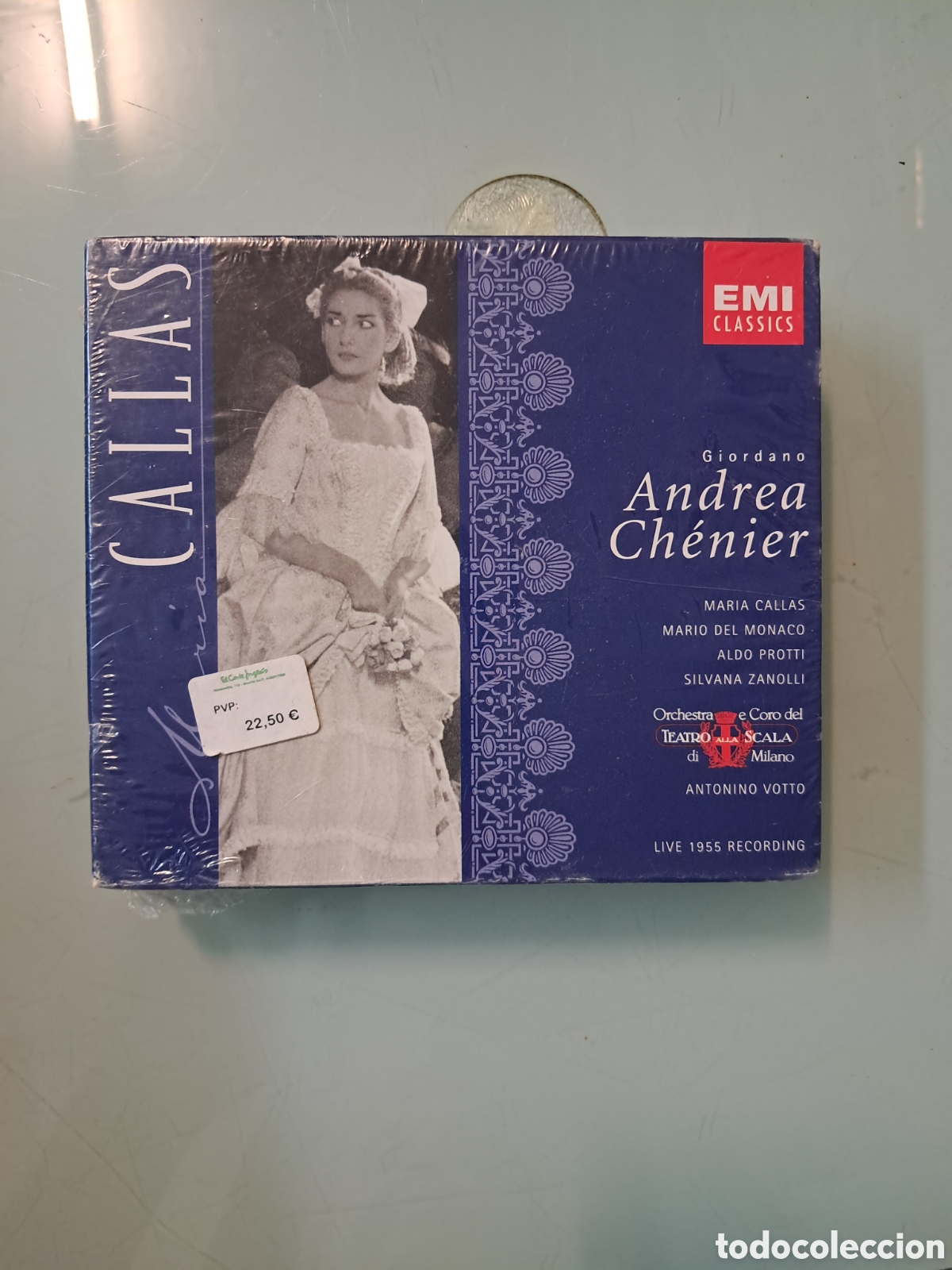 CDs de m&uacute;sica: Callas, Giordano Andrea Chenier - Foto 1