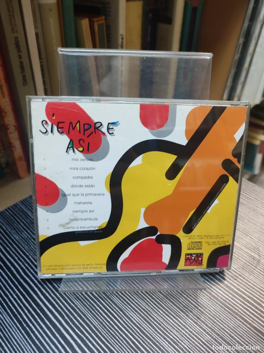 CDs de m&uacute;sica: Siempre As&iacute; &ndash; Mahareta - Foto 2