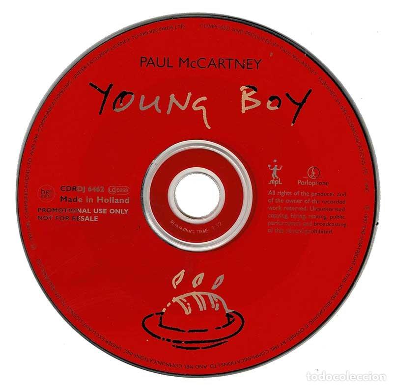 CDs de m&uacute;sica: Paul McCartney - Young Boy. CD Single Promo - Foto 1