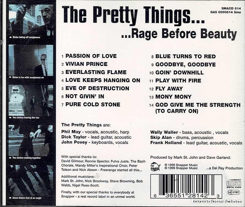 CDs de m&uacute;sica: The Pretty Things - Rage Before Beauty. CD - Foto 2