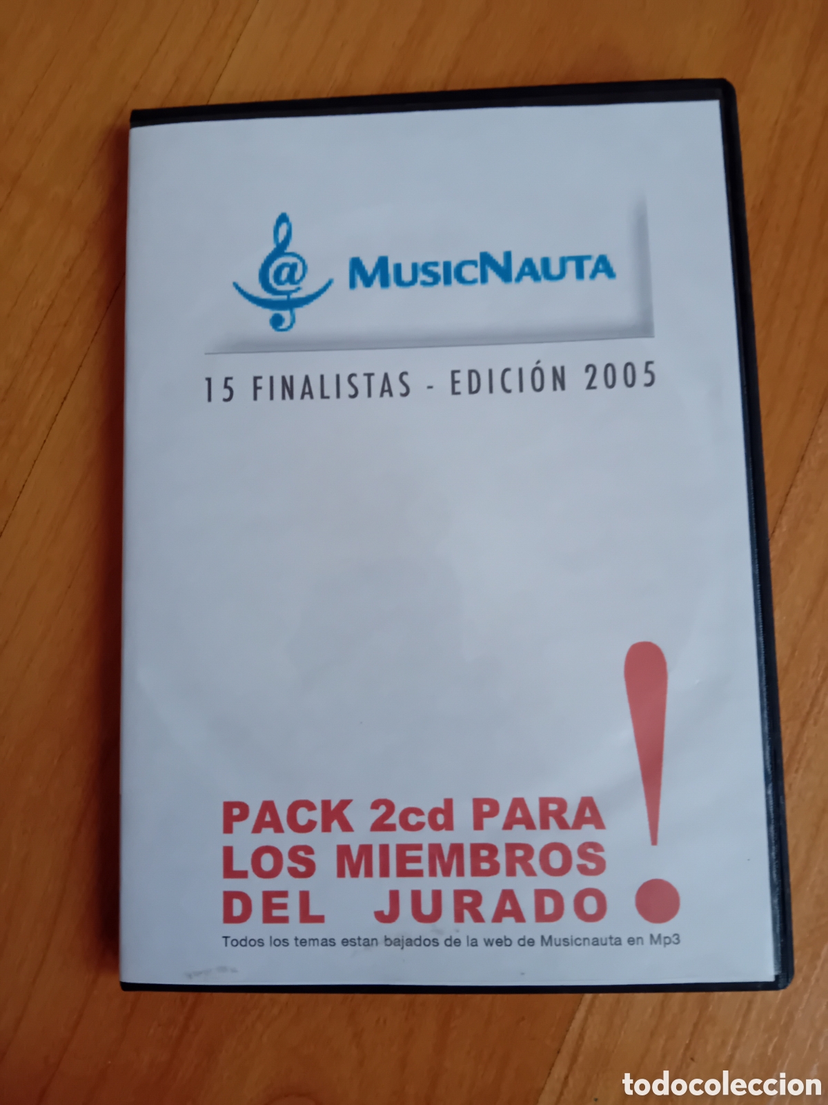 CDs de Musique: PIEZA UNICA. PACK 2 CD PARA MIEMBROS JURADO II EDICION MUSICNAUTA. PALMA DE MALLORCA. 2005