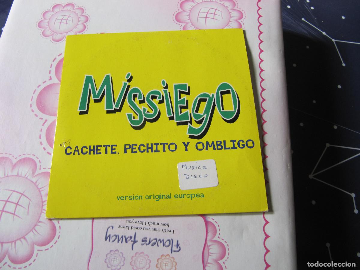 CDs de m&uacute;sica: MISSIEGO - CACHETE,PECHITO Y OMBLIGO - CD SINGLE - Foto 2