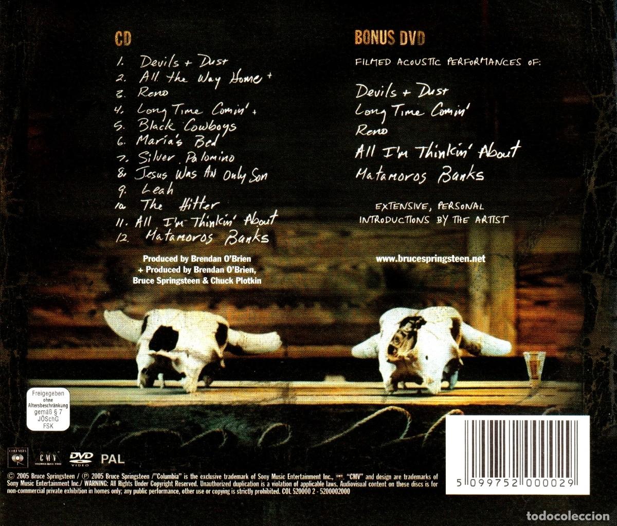 CDs de m&uacute;sica: �H1515 - [CD+DVD]. BRUCE SPRINGSTEEN. DEVILS & DUST. CD. - Foto 2