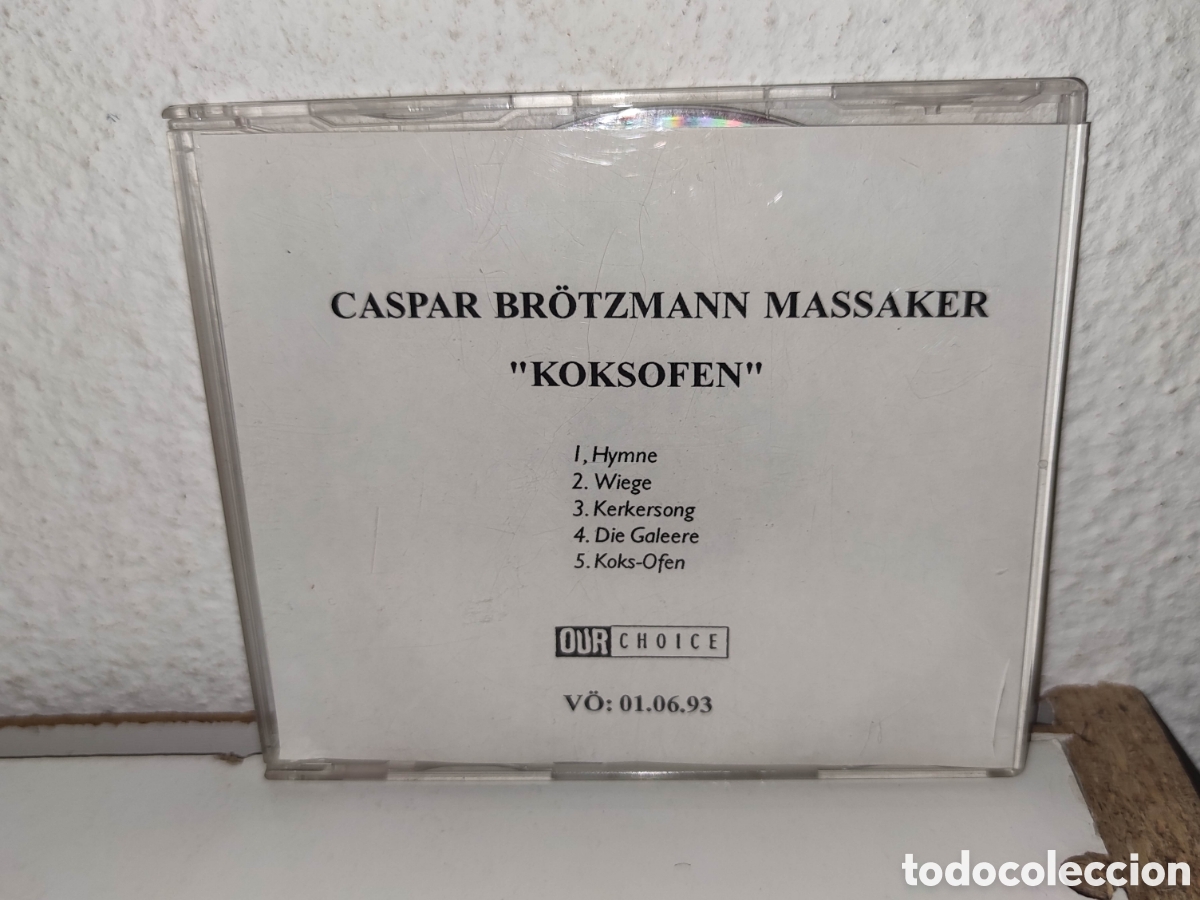 CD di Musica: Cd &ndash; Caspar Br&ouml;tzmann &ndash; Die Galeere (Koksofen) - Our Choice &ndash; RTD 195.1469.2 - promo - Rock, Non-Mus