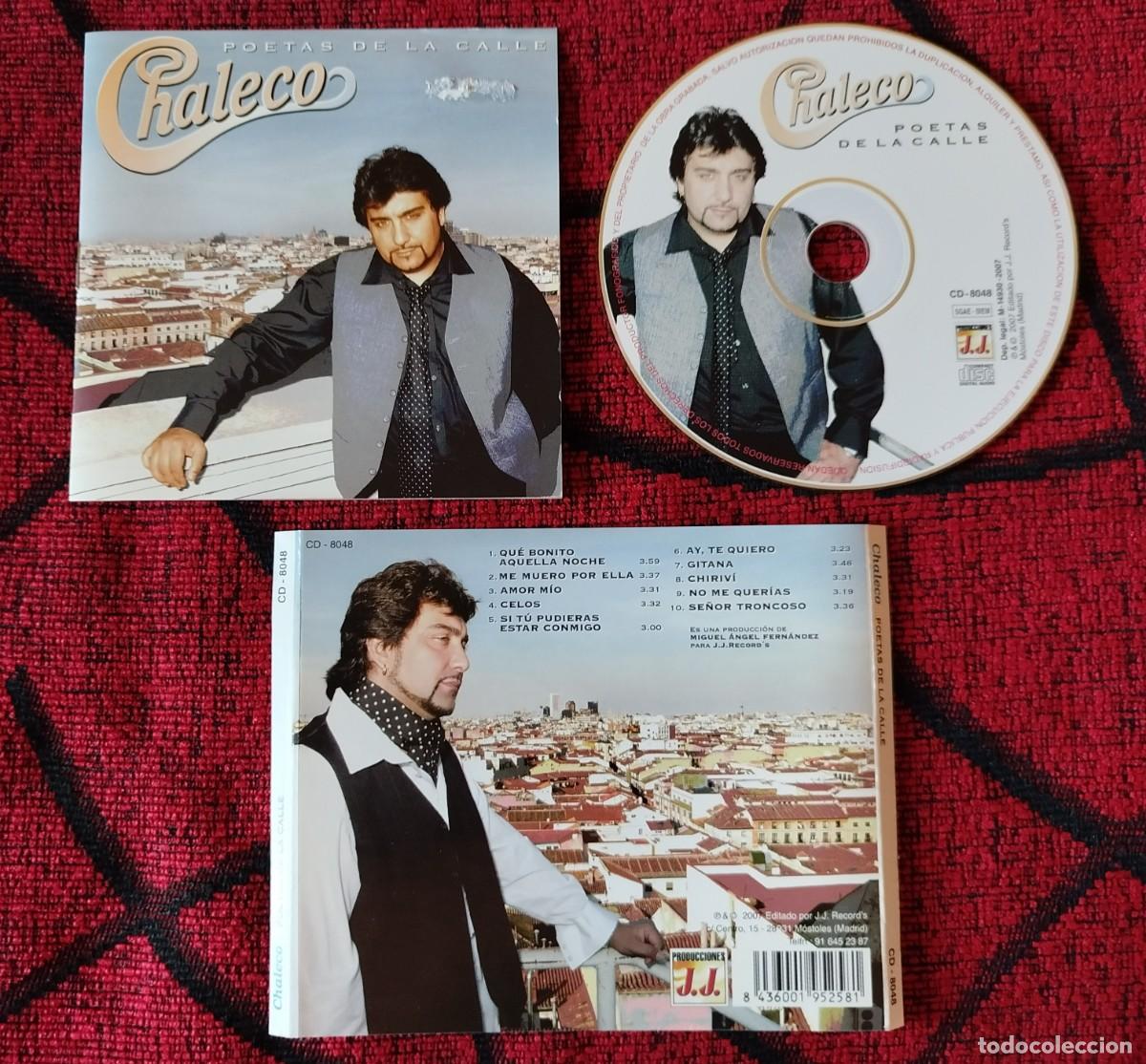 CDs de m&uacute;sica: CHALECO ** Poetas De La Calle ** CD 2007 - Foto 1