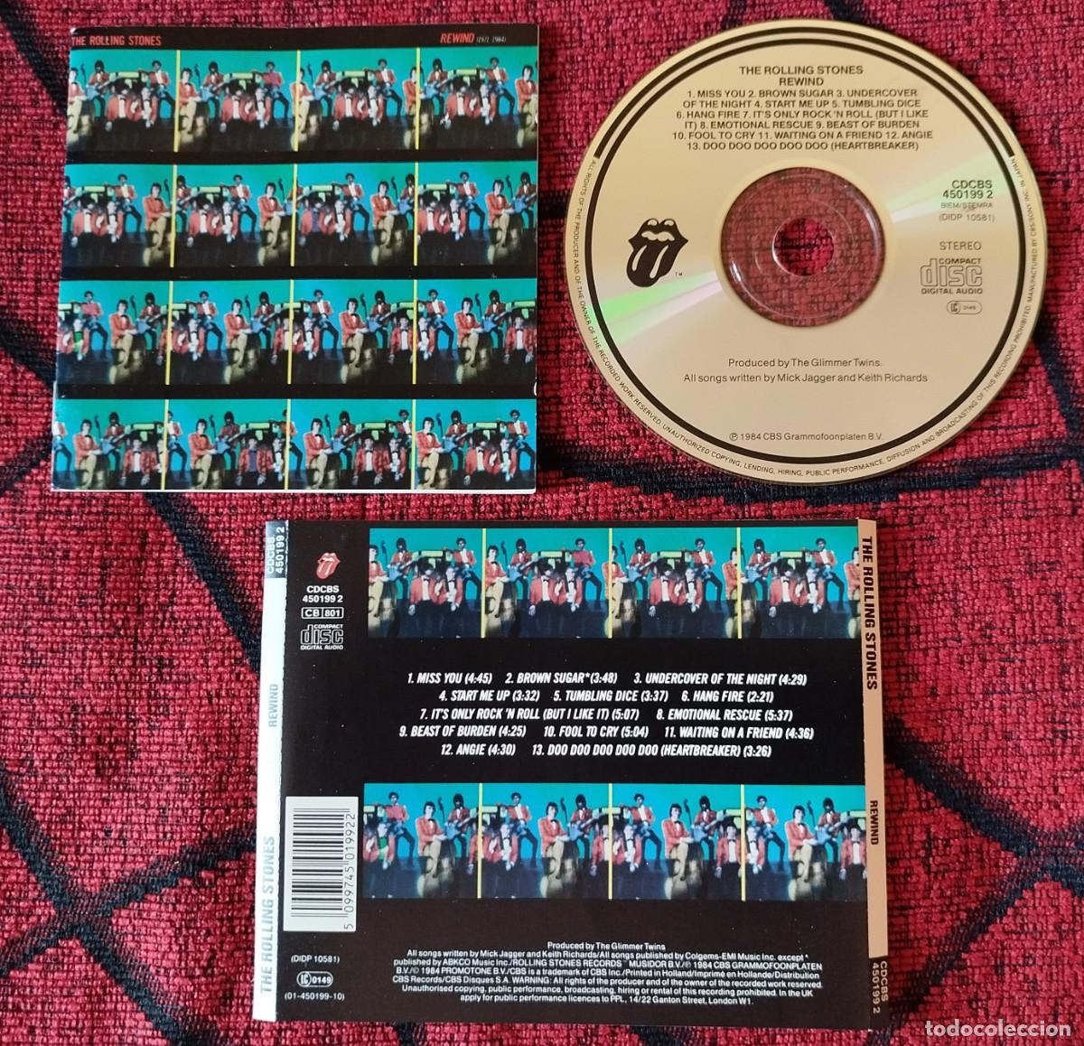 CDs de m&uacute;sica: THE ROLLING STONES ** Rewind ** CD 1984 UK - Foto 1