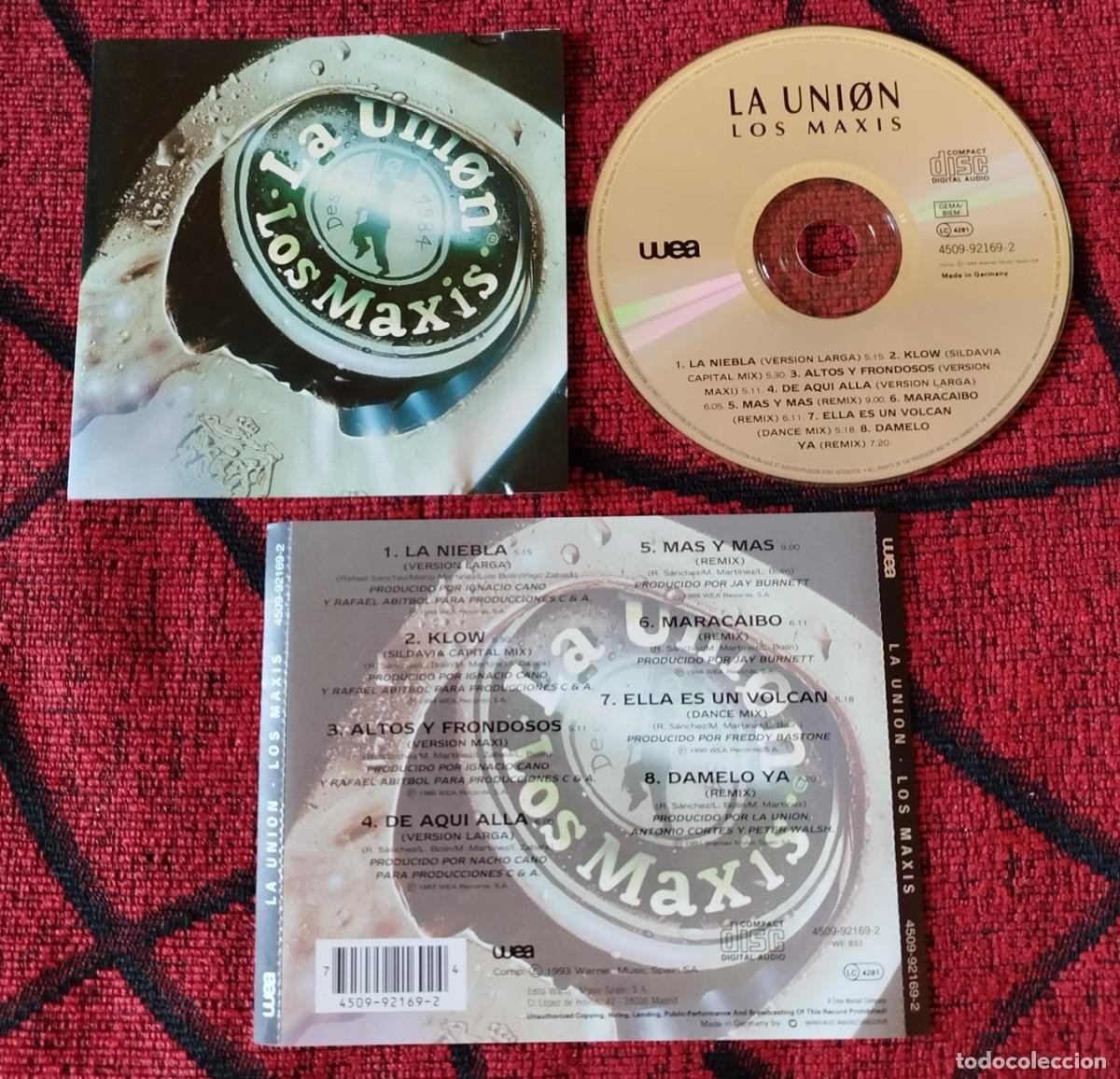 CDs de m&uacute;sica: LA UNION ** Los Maxis ** CD ALEMANIA 1993 - Foto 1