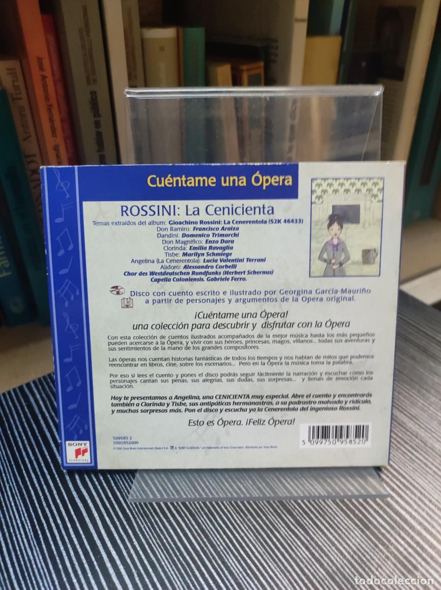CDs de m&uacute;sica: ROSSINI CUENTAME UNA OPERA LA CENICIENTA - Foto 2