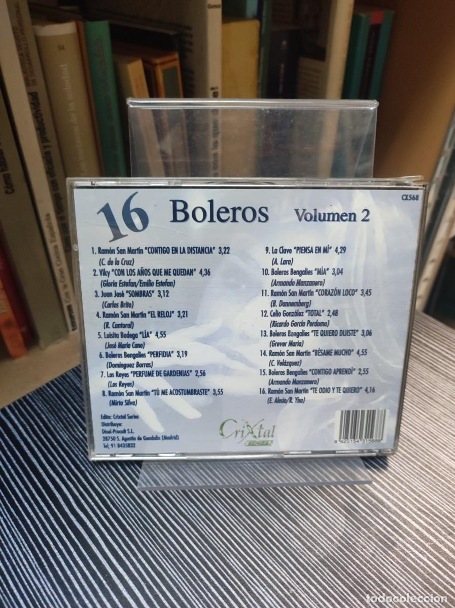 CDs de m&uacute;sica: 16 VOLEROS VOLUMEN 2 - Foto 2