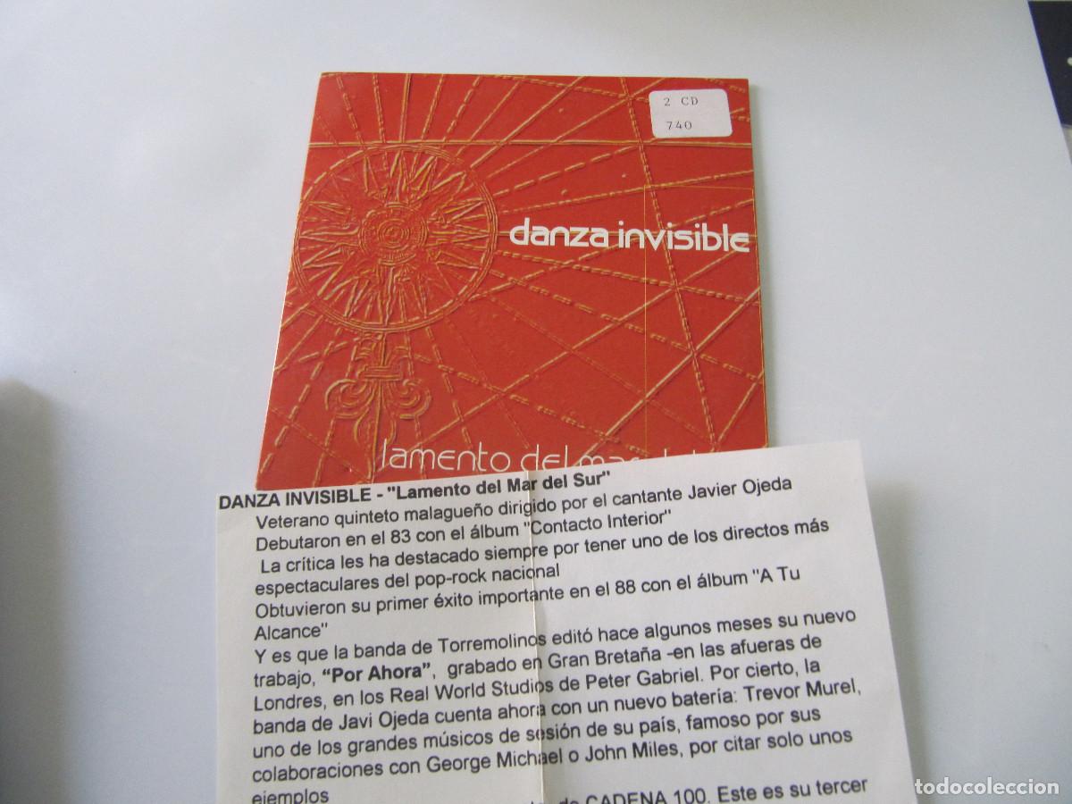 CDs de m&uacute;sica: DANZA INVISIBLE/LAMENTO DEL MAR DEL SUR/CD SINGLE CADENA 100 - Foto 1