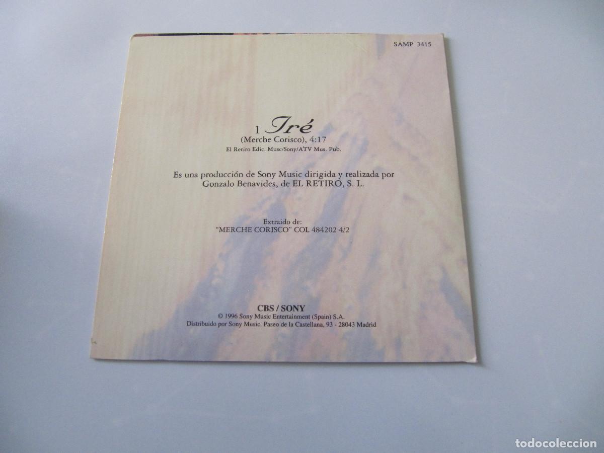 CDs de m&uacute;sica: Merche Corisco &ndash; Ir&eacute; CD SINGLE - Foto 2