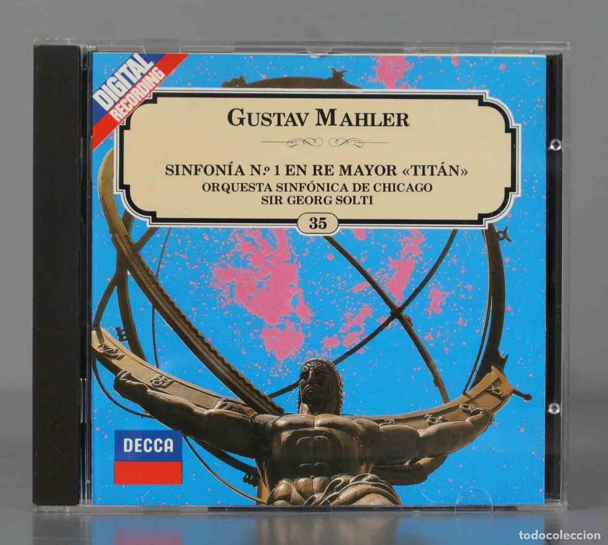 CDs de m&uacute;sica: CD. GUSTAV MAHLER SINFON&Iacute;A 1 EN RE MAYOR &laquo;TIT&Aacute;N&raquo; ORQUESTA SINF&Oacute;NICA DE CHICAGO SIR GEORG SOLTI
