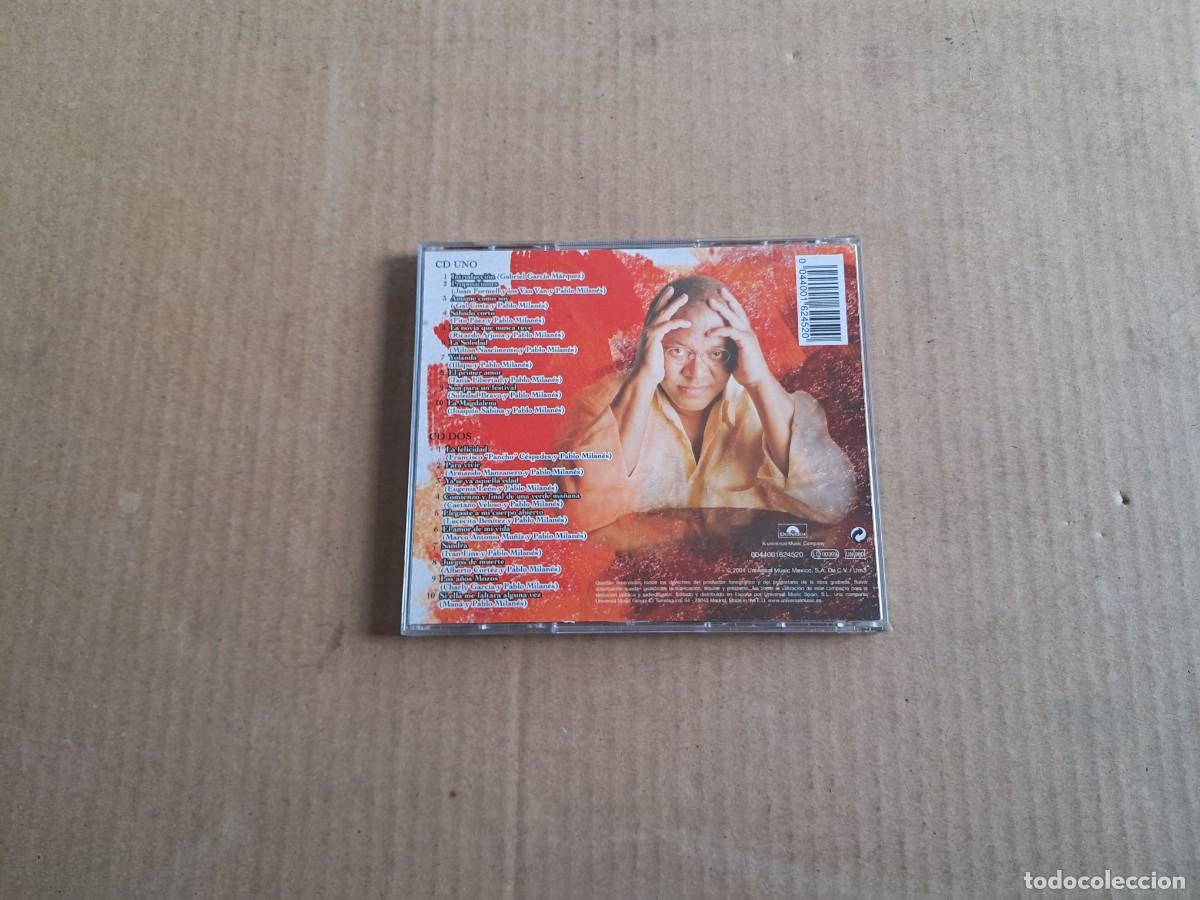 CDs de m&uacute;sica: PABLO MILANES - PABLO QUERIDO DOBLE CD 2002 - Foto 4