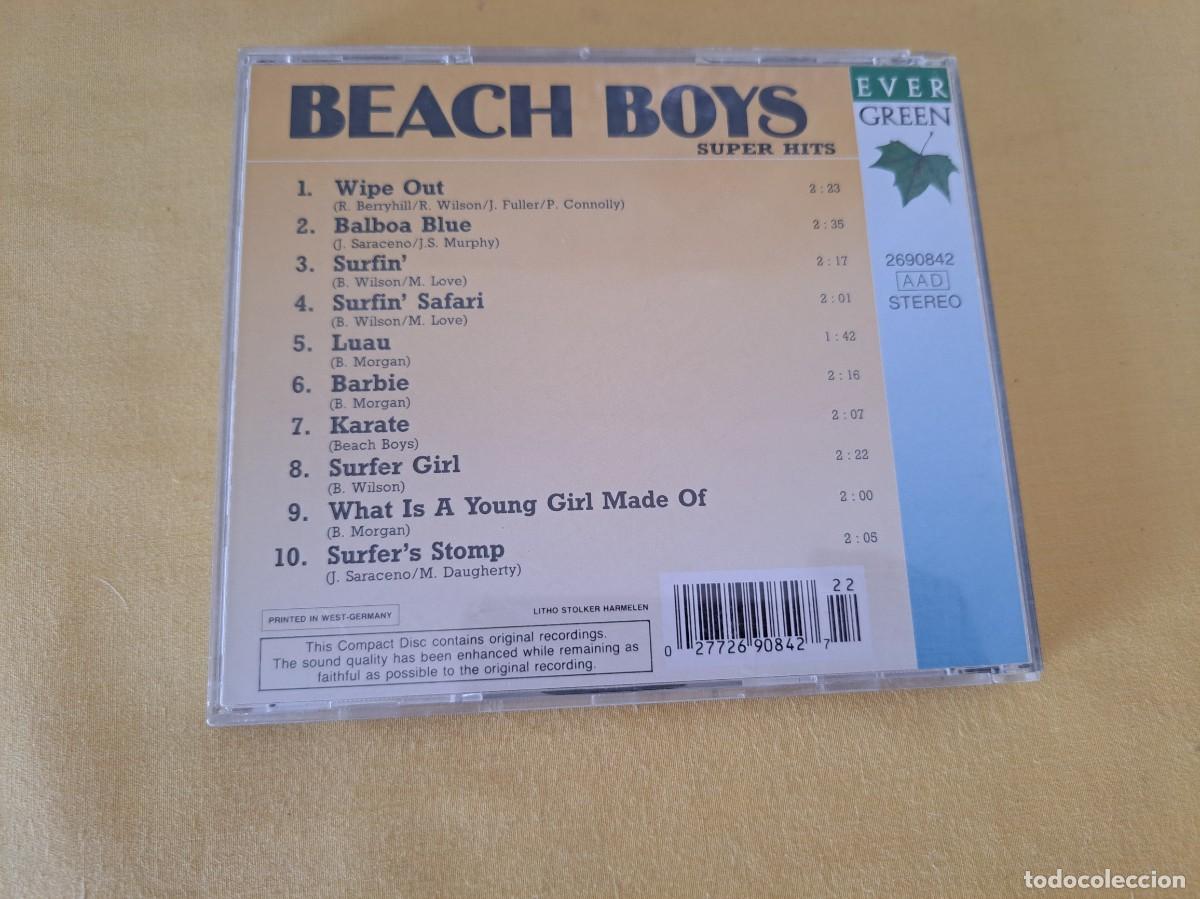 CDs de m&uacute;sica: BEACH BOYS - SUPER HITS - 1988 - CD - Foto 3