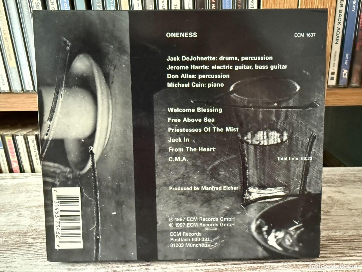 CDs de m&uacute;sica: Jack DeJohnette - Oneness (CD) - Foto 2