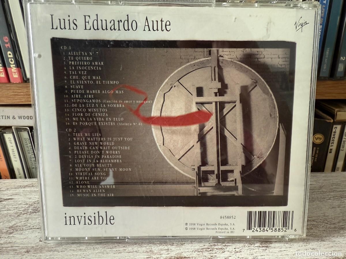 CDs de m&uacute;sica: Luis Eduardo Aute - Aire / Invisible (2xCD) - Foto 2
