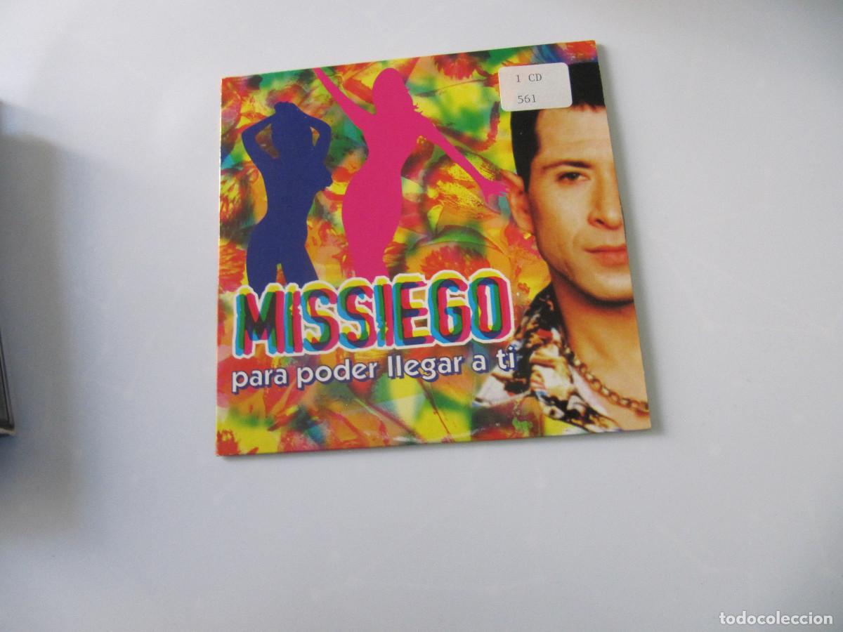 CDs de m&uacute;sica: MISSIEGO -PARA PODER LLEGAR A TI CD SINGLE - Foto 1