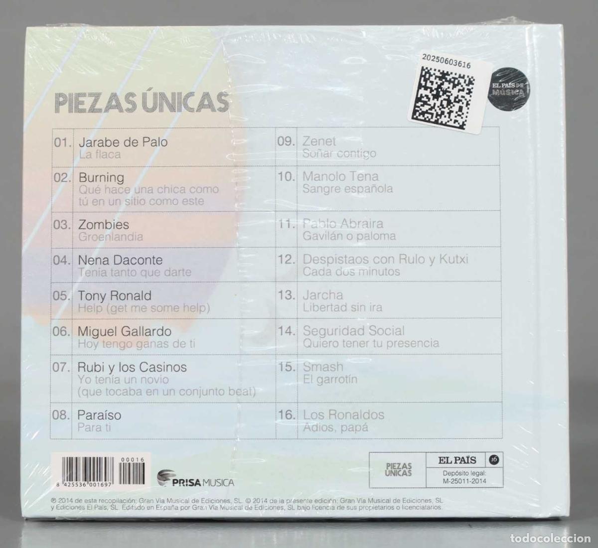 CDs de m&uacute;sica: CD. Various &ndash; Piezas &Uacute;nicas. PRECINTADO - Foto 2