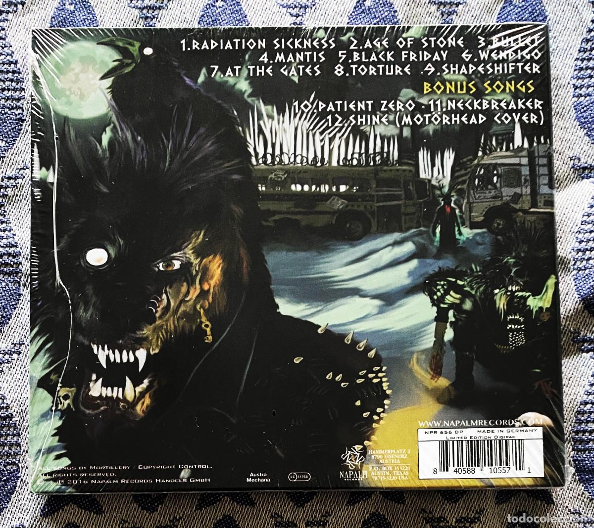 CDs de m&uacute;sica: MORTILLERY - SHAPESHIFTER CD DIGIPAK - THRASH METAL - Foto 2
