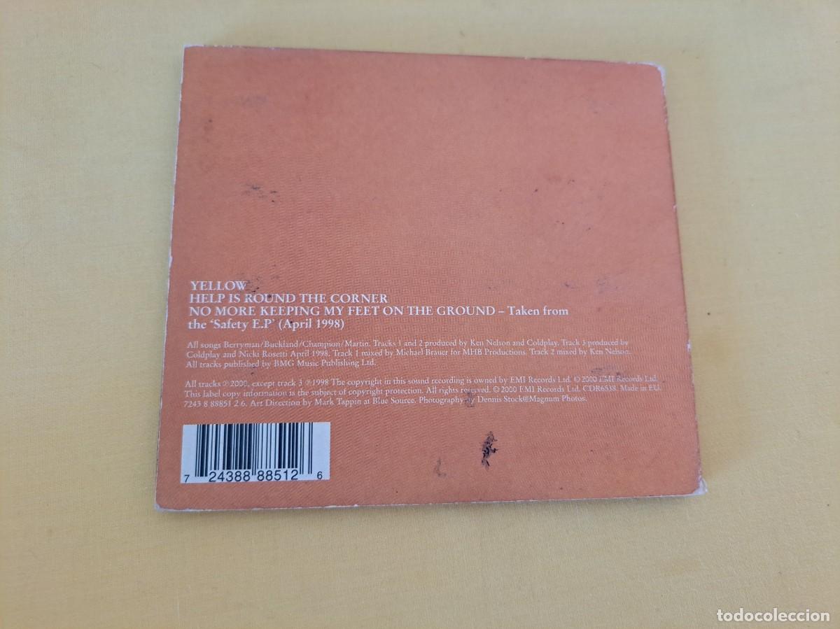 CDs de m&uacute;sica: COLDPLAY - YELLOW - EMI RECORDS 2000 - CD - Foto 3