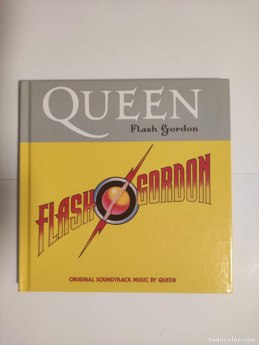 CDs de m&uacute;sica: QUEEN &rdquo;FLASH GORDON&rdquo; CD + LIBRO - Foto 1