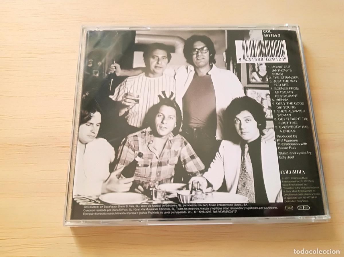CDs de m&uacute;sica: BILLY JOEL - THE STRANGER - PEDIDO MINIMO 7&euro; - Foto 2