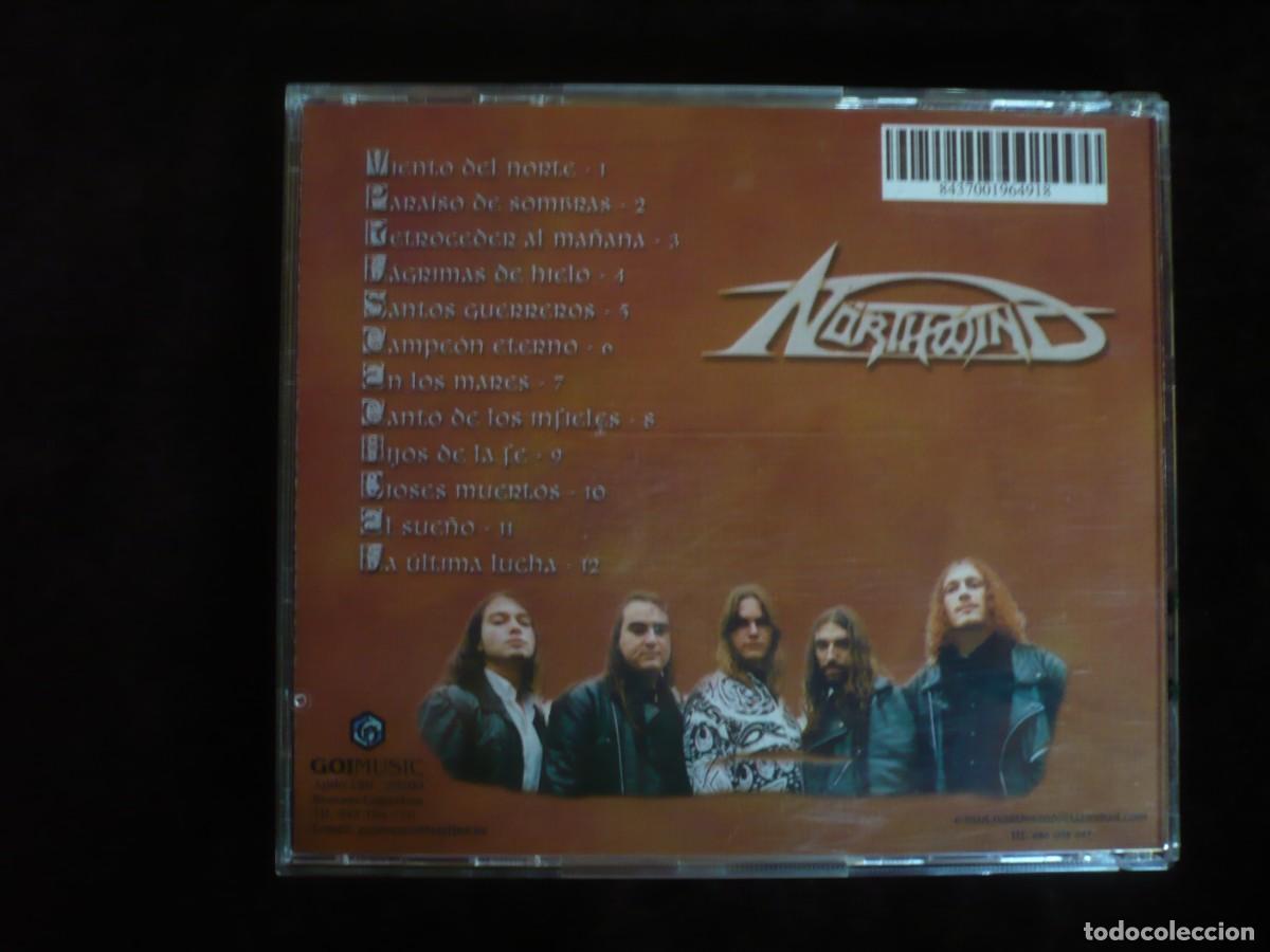CDs de m&uacute;sica: northwind - viento del norte - cd como nuevo - Foto 2