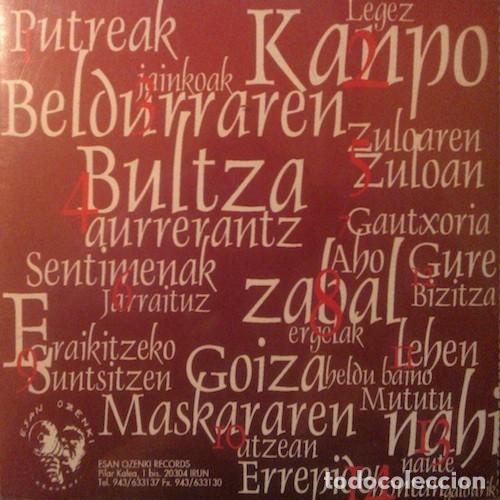 CDs de m&uacute;sica: Su Ta Gar &ndash; Sentimenak Jarraituz - Foto 2