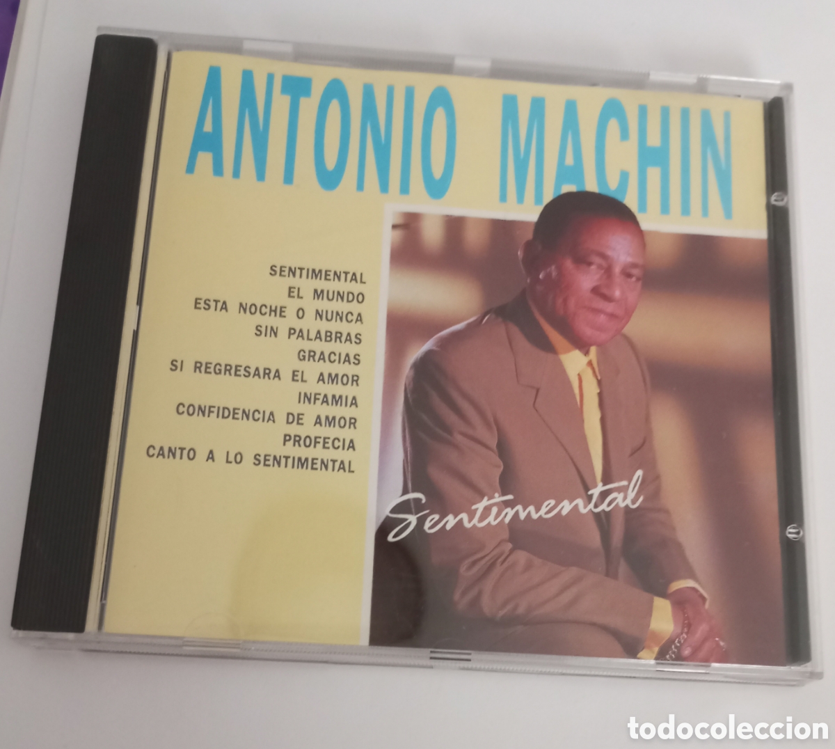 CDs de m&uacute;sica: CD Antonio Machin sentimental 1994 - Foto 1