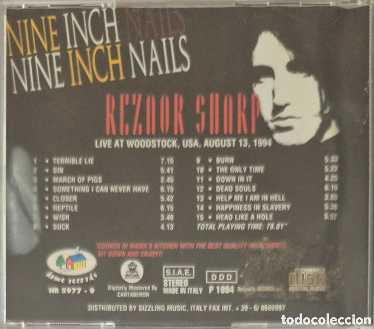 CDs de m&uacute;sica: CD - NINE INCH NAILS - REZNOR SHARP - Foto 2