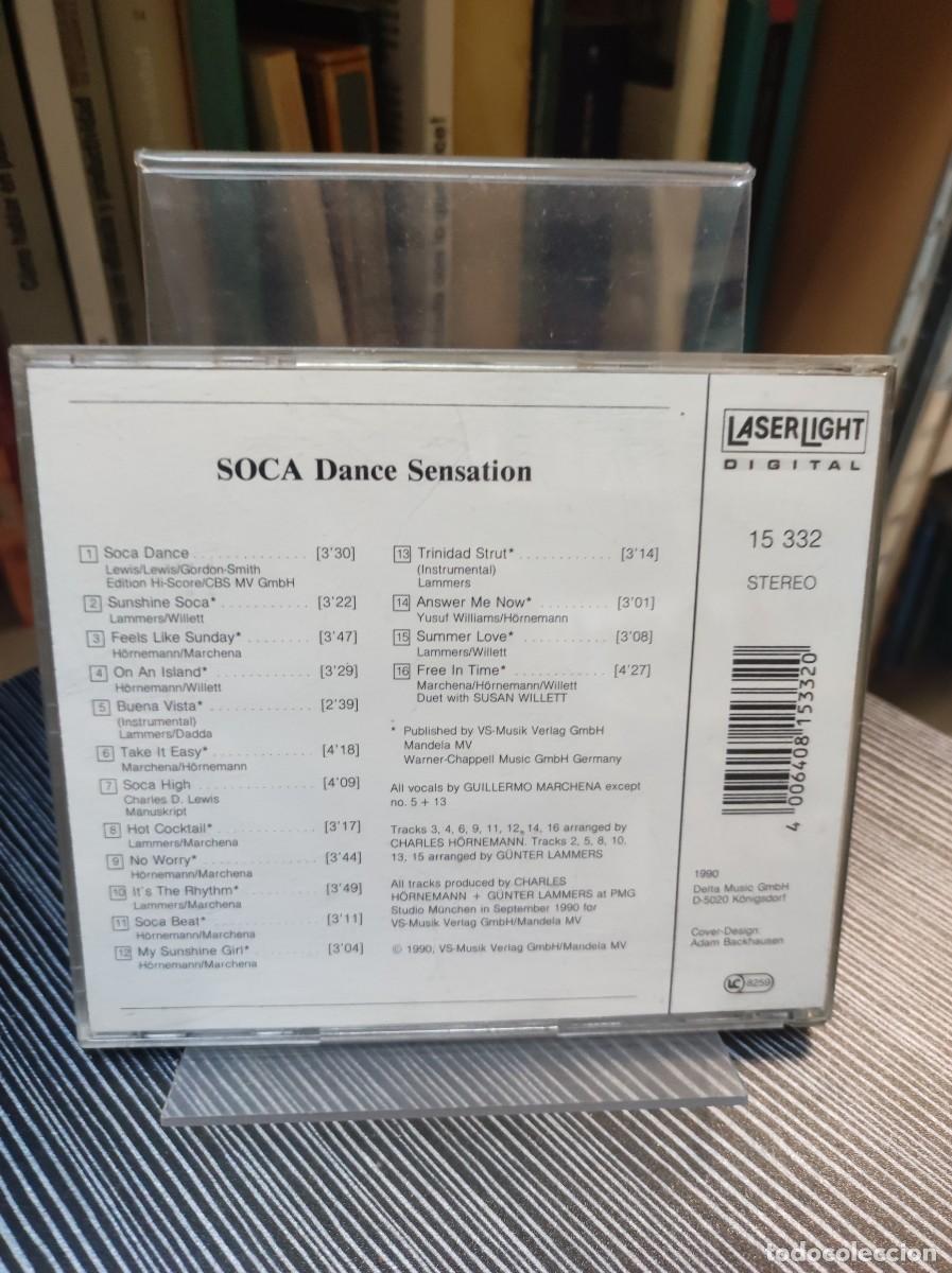 CDs de m&uacute;sica: Concord Featuring Guillermo Marchena &ndash; Soca Dance Sensation - Foto 2