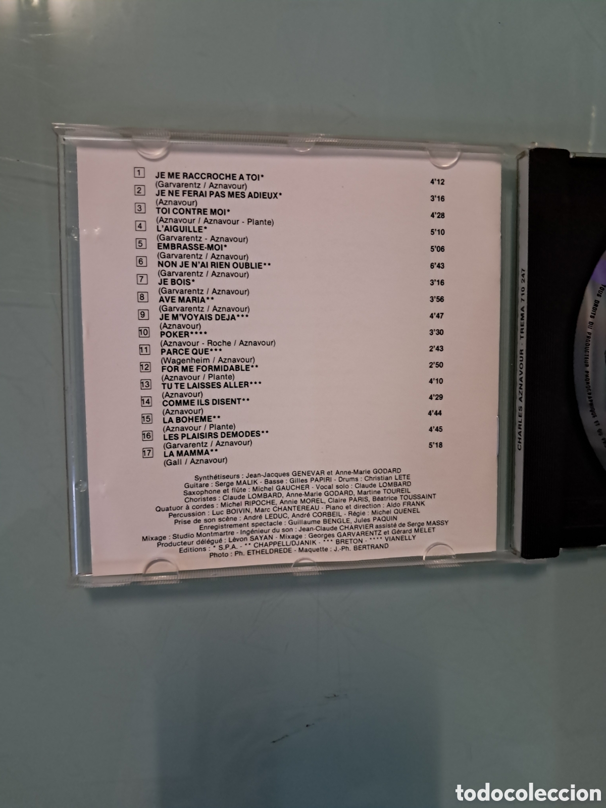 CDs de m&uacute;sica: Charles Aznavour, compatible disc - Foto 2